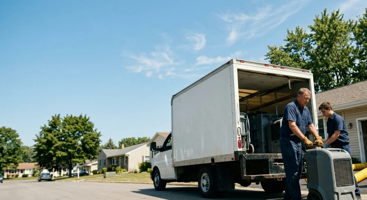 Water Damage Cleanup in Burlington, IL near me